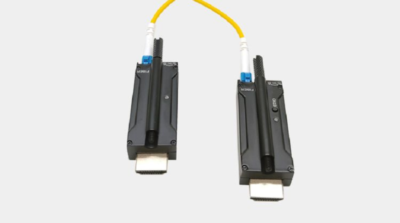 HDMI over fiber extender
